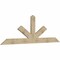 Ekena Millwork Saratoga Rough Sawn Timber Gable Bracket, Douglas Fir, 96"W x 32"H x 2"D x 6"F, 8/12 Pitch GBW096X32X0206SAR00RDF - alternate 3
